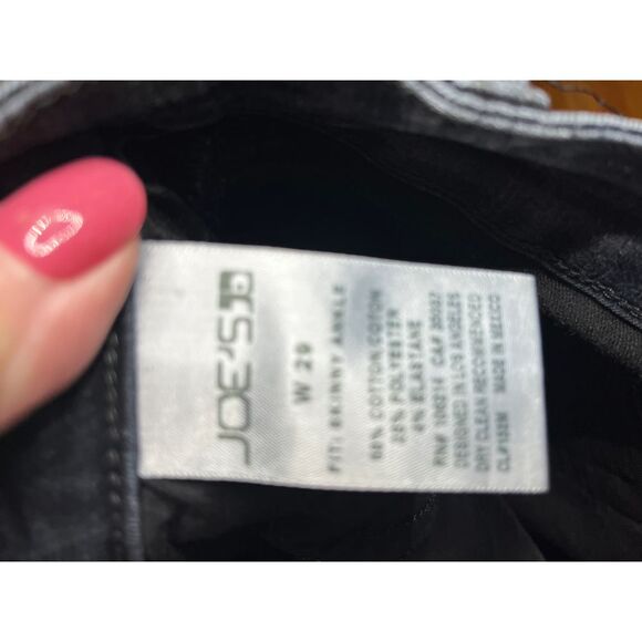 Joe's Jeans Dark Wash mid rise skinny ankle size 29 - Picture 5 of 5